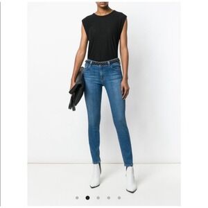 J Brand 811 Lovesick Mid Rise Skinny Jeans Blue Size 27 Stretch Slim